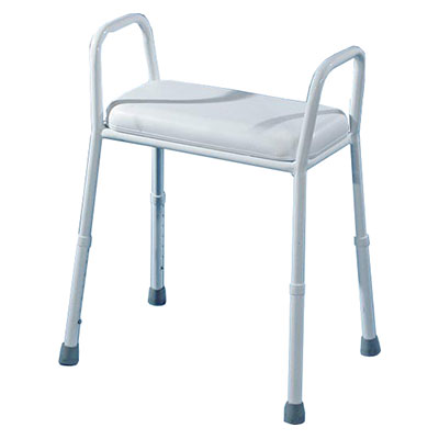 Extra Wide Padded Shower Stool