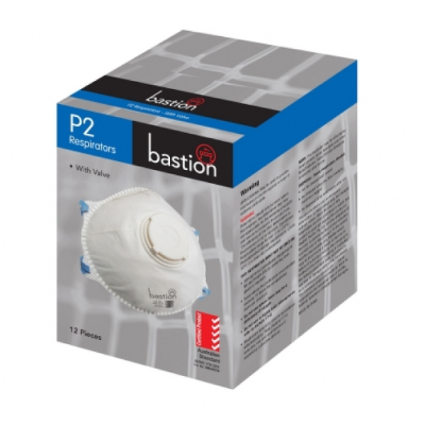 Bastion Pacific P2 Respirator With Valve