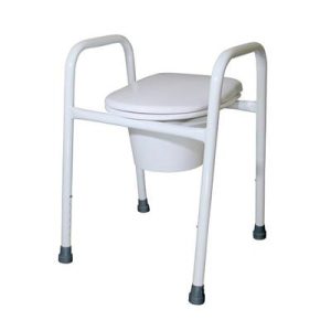 Over Toilet Frame With Splash Guard - 450mm