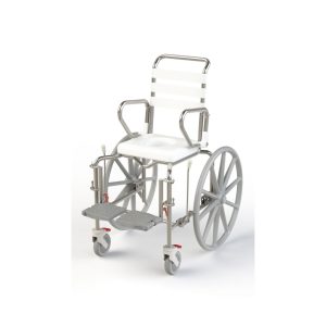 Self Propel Mobile Shower Commode With Swingaway Footrest - 320mm