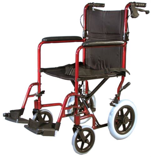 Image Present Shopper 12 Wheelchair, Transit Attendant Propelled