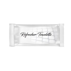 Image presents Refresher Towelette