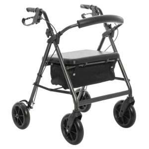 Deluxe Bowls Seat Walker 8" - Charcoal