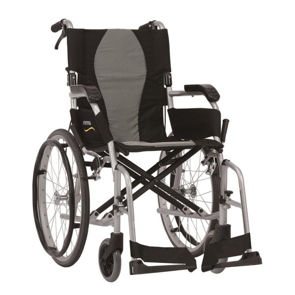 Image presents Karma Ergo Lite Deluxe Self-propel Wheelchair 16''