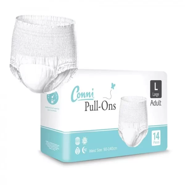 Image presents Conni Pull-Ons Large (Pack of 14)